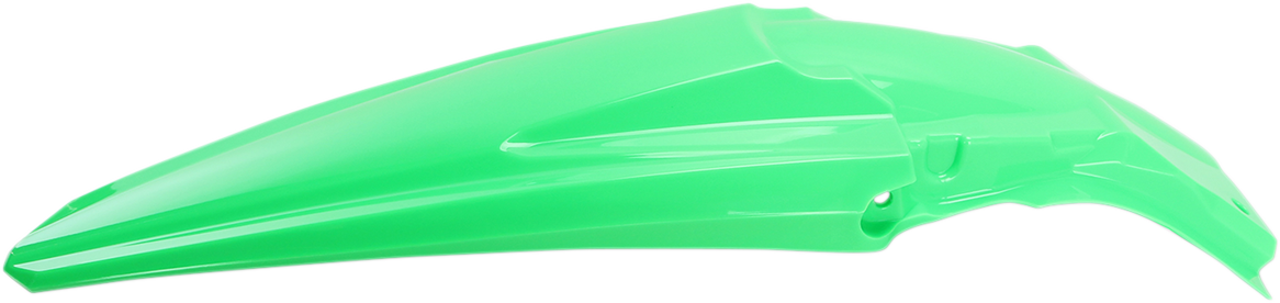 UFO MX Rear Fender - Fluorescent Green KA04734-AFLU