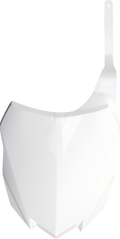 ACERBIS Front Number Plate - White 2314150002