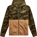 ALPINESTARS Camo Block Hoodie - Military/Sand - Medium 1213510506923M