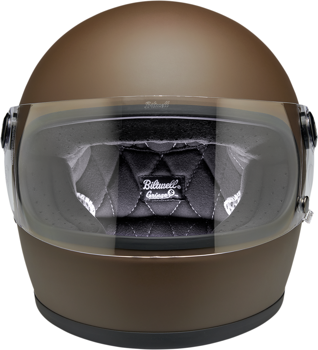 BILTWELL Gringo S Helmet - Flat Chocolate - Small 1003-252-102