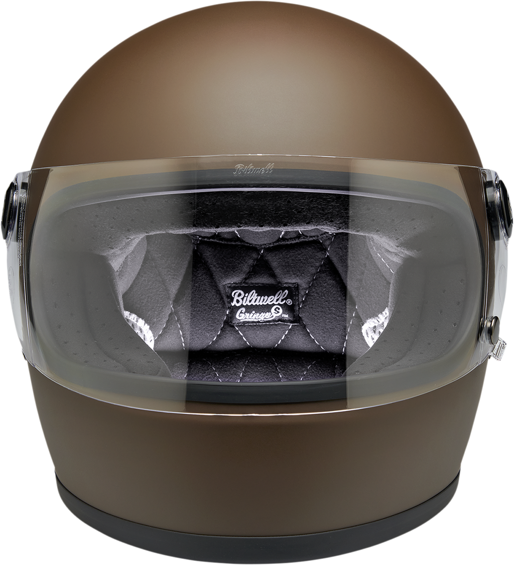 BILTWELL Gringo S Helmet - Flat Chocolate - XL 1003-252-105