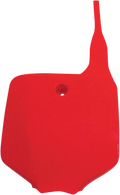 UFO Front Number Plate - CR Red KA03732-070