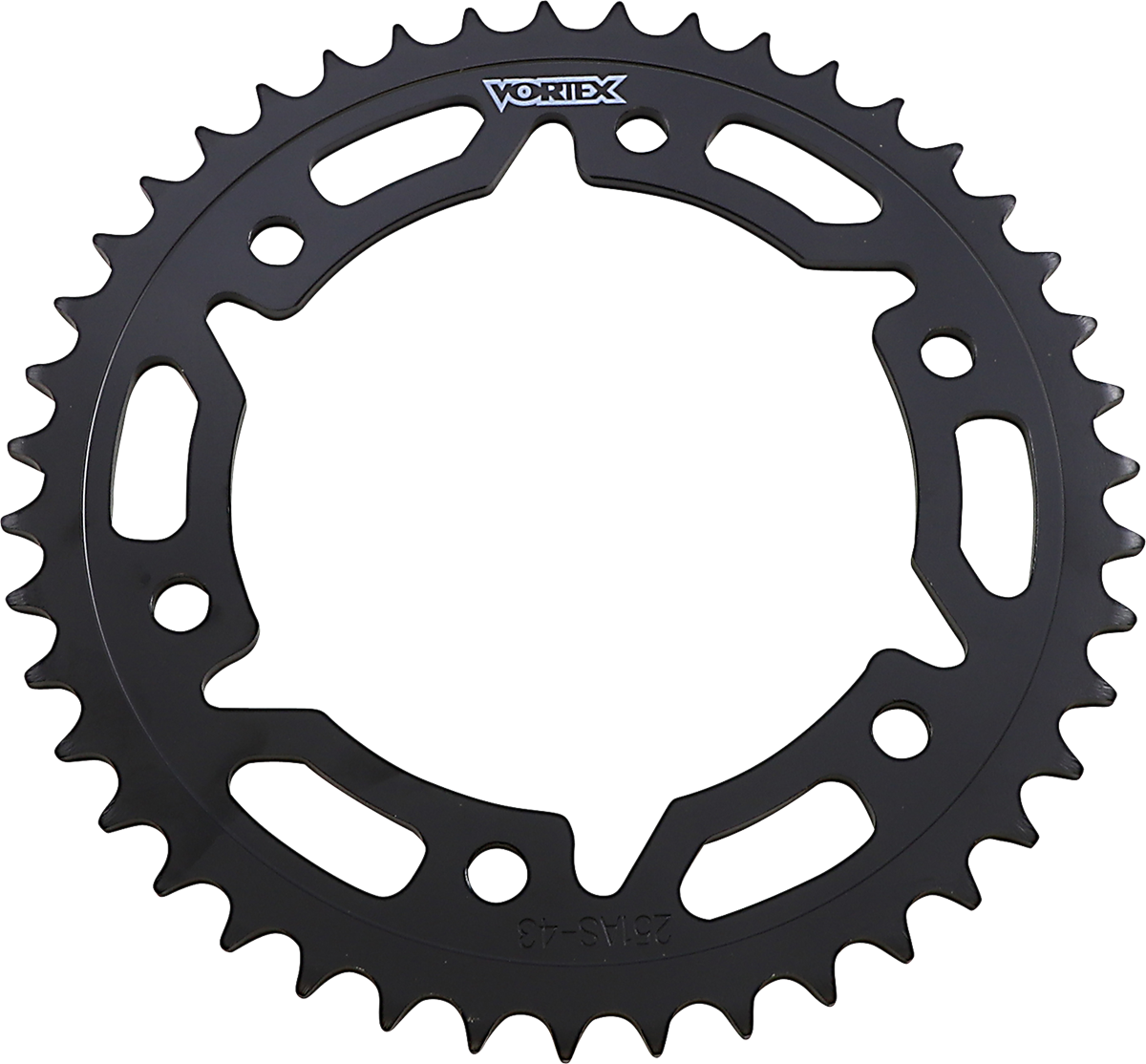 VORTEX Steel Rear Sprocket - 43 Tooth - Honda 251AS-43