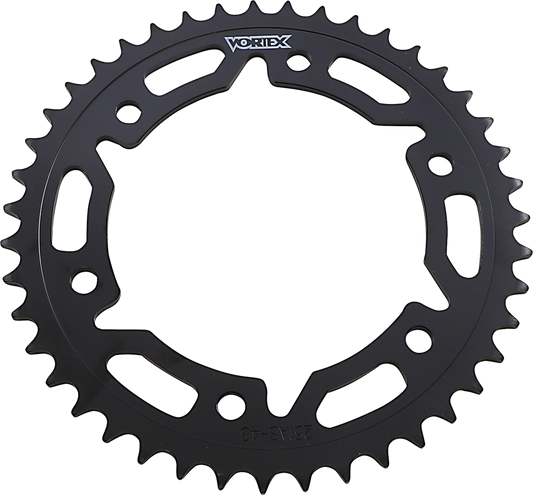 VORTEX Steel Rear Sprocket - 43 Tooth - Honda 251AS-43