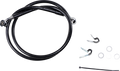 DRAG SPECIALTIES Brake Line - Front (Upper) - Black 660310-BLK