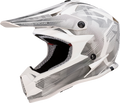 MOOSE RACING Youth F.I. Helmet - Agroid Camo - MIPS® - Gray/White - Large 0111-1531