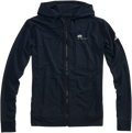 100% Regent Zip Hoodie - Blue - Medium 37001-015-11