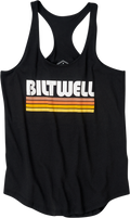 BILTWELL Women's Surf Tank Top - Black - XL 8142-045-005