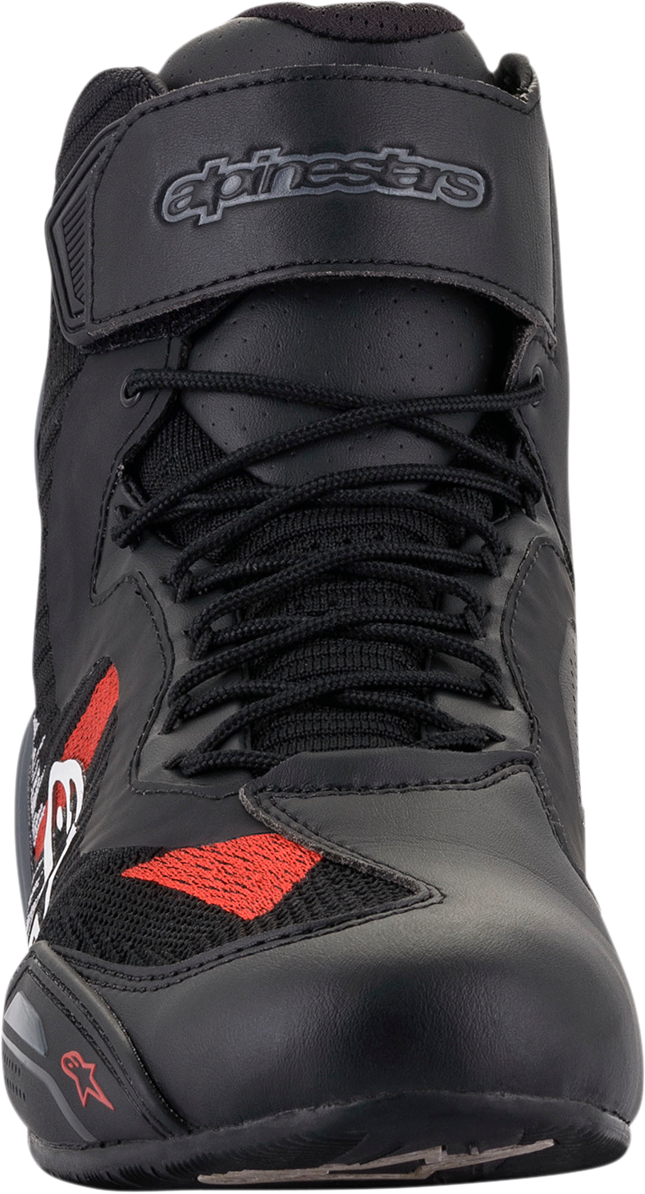 ALPINESTARS Faster-3 Rideknit® Shoes - Black/Gray/Red - US 9 251031911659