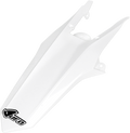 UFO MX Rear Fender - White HU03352-041