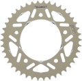 VORTEX Aluminum Sprocket - Silver - Rear - 42 Tooth 654A-42