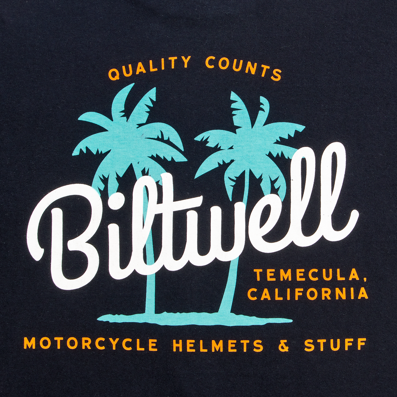BILTWELL Palms Long-Sleeve T-Shirt - Black - XL 8104-081-005