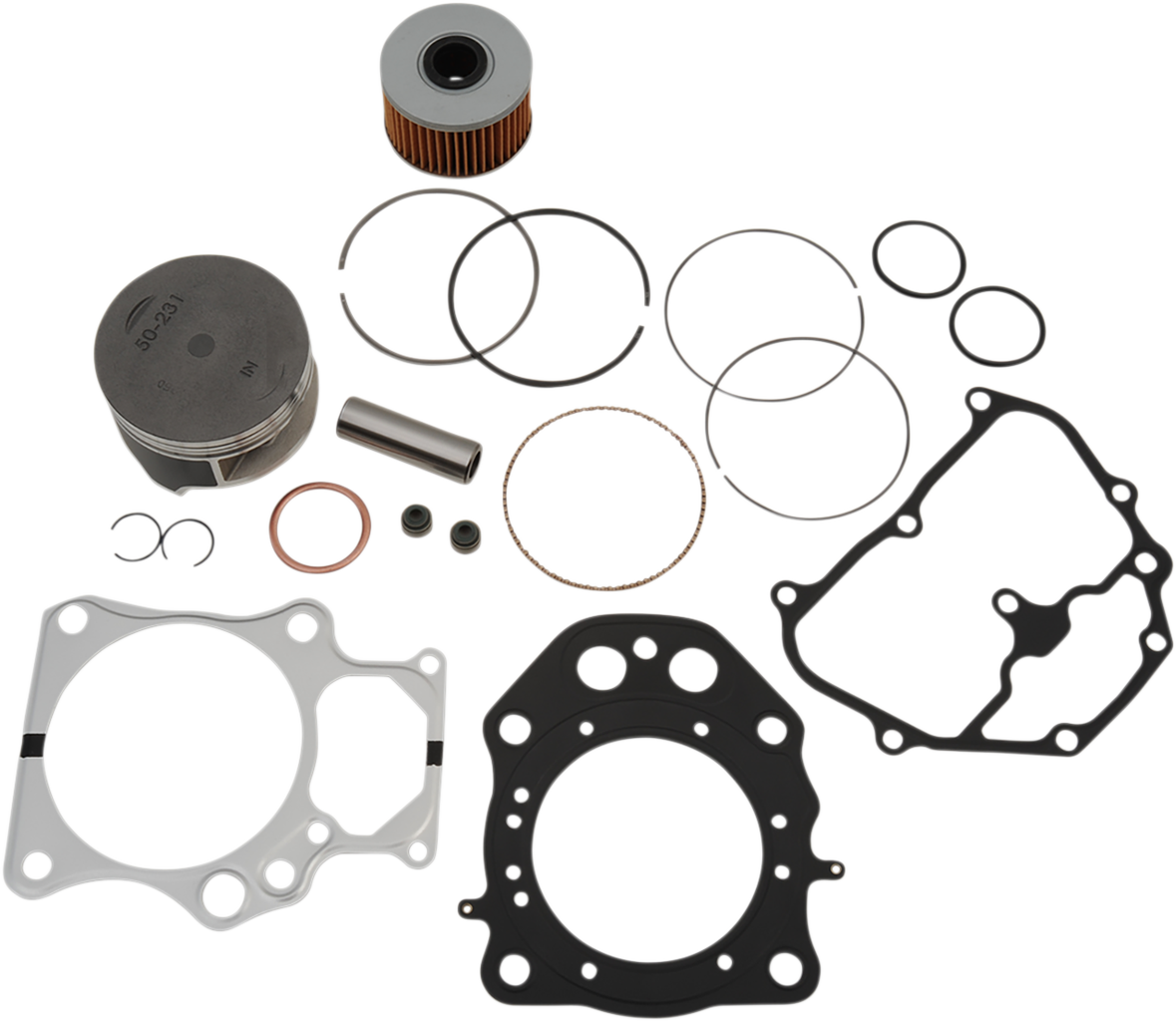 WSM Top End Kit - .25mm - Honda 420 54-231-21