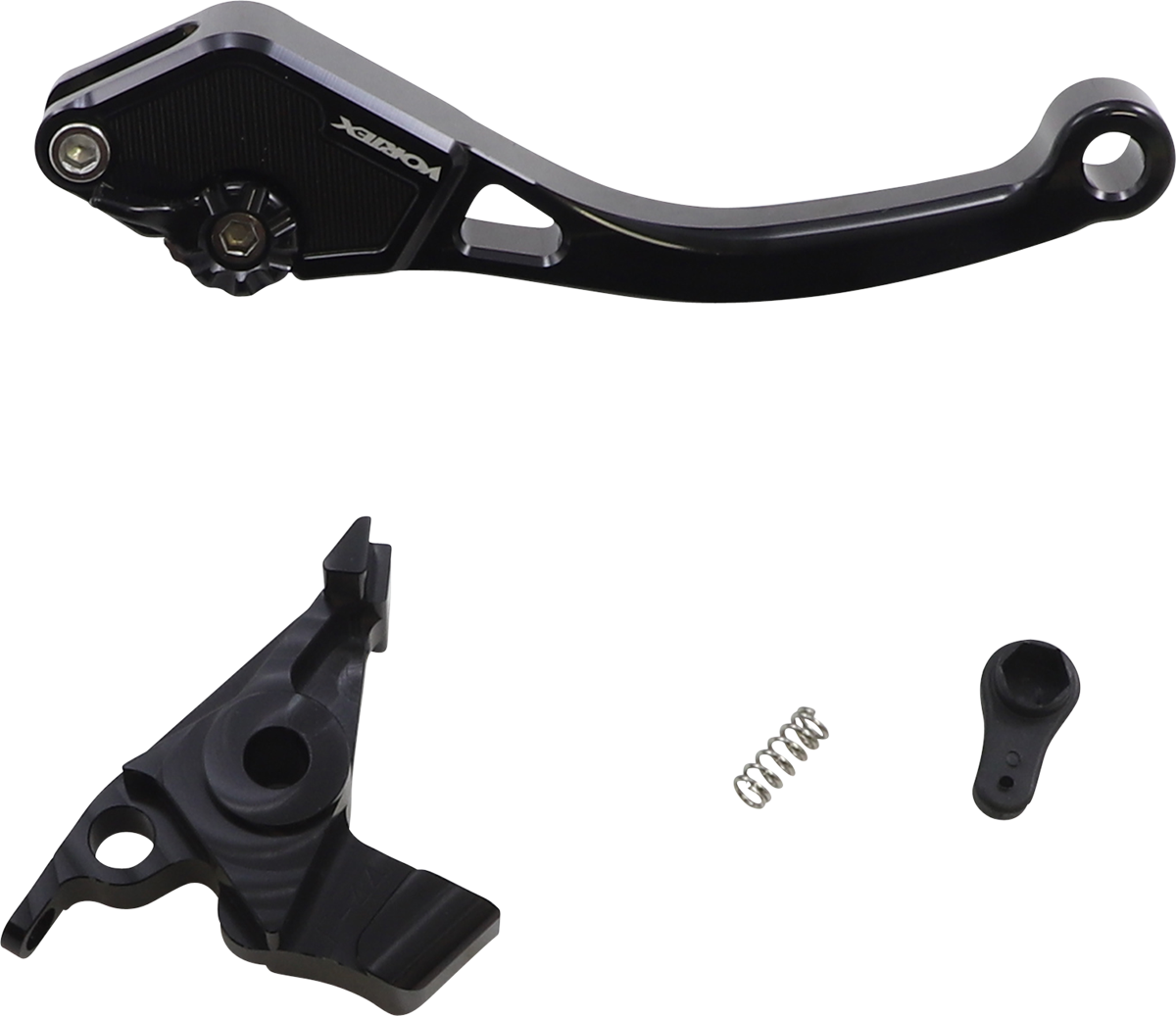 VORTEX Brake Lever - Short - Black N/F 18 EX400 LVB171