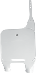 UFO Front Number Plate - White KT03004-047