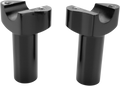 DRAG SPECIALTIES Risers - Straight - 3-1/2" - Black 241611