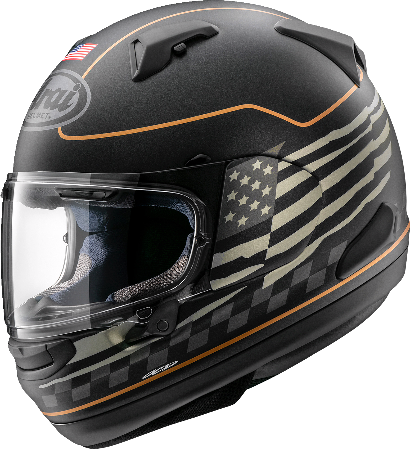 ARAI Signet-X Helmet - US Flag - Black Frost - Small 0101-15954