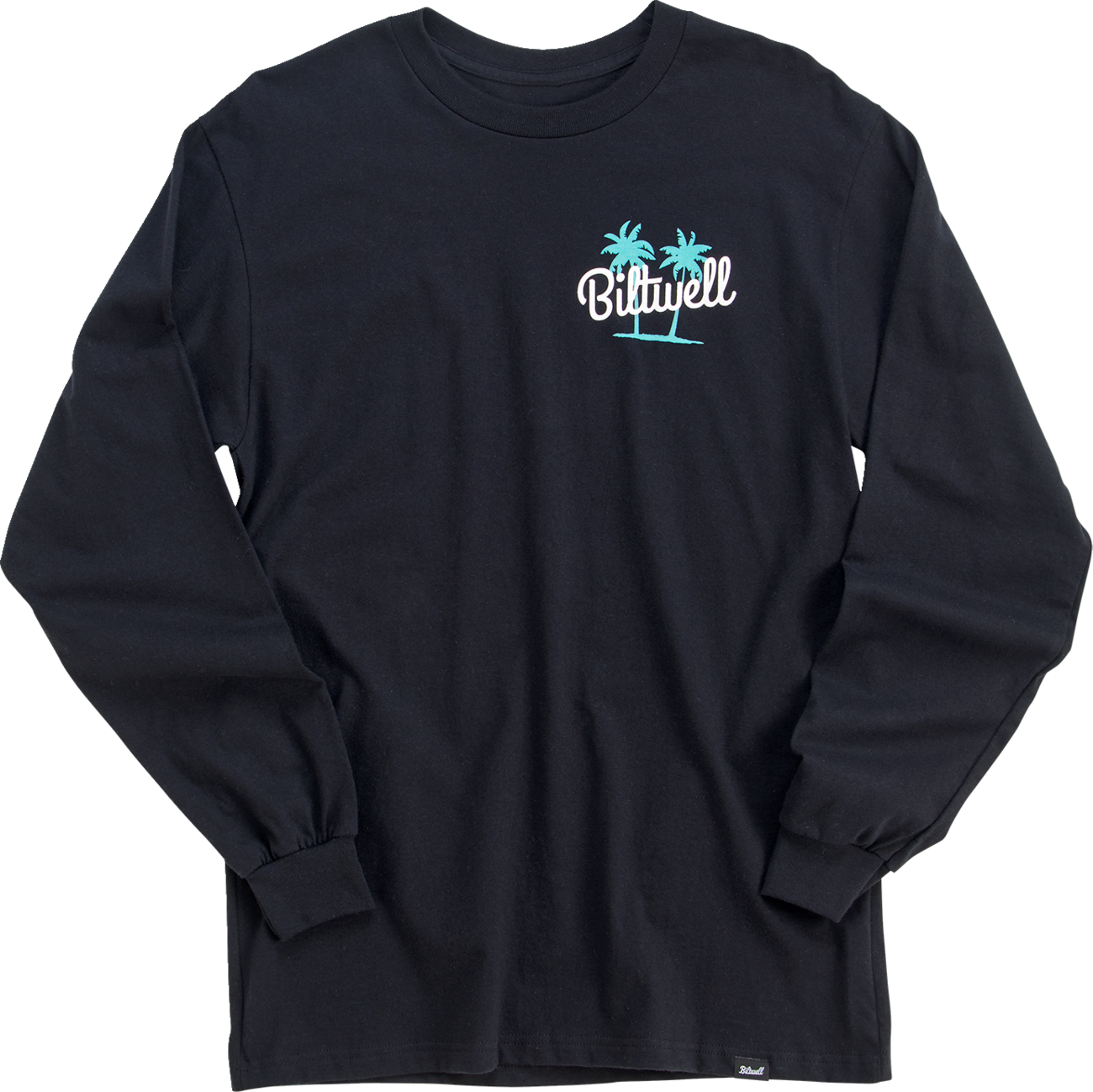 BILTWELL Palms Long-Sleeve T-Shirt - Black - Medium 8104-081-003