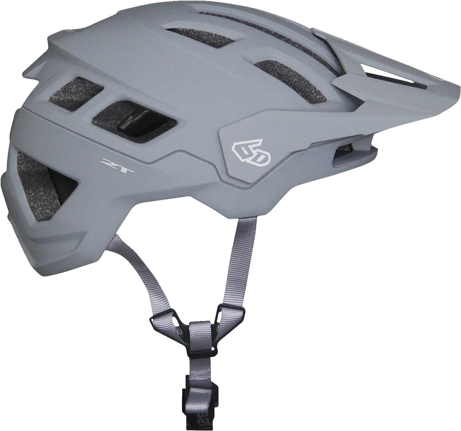 6D ATB-2T Helmet - Ascent - Gray Matte - M/L 23-0086