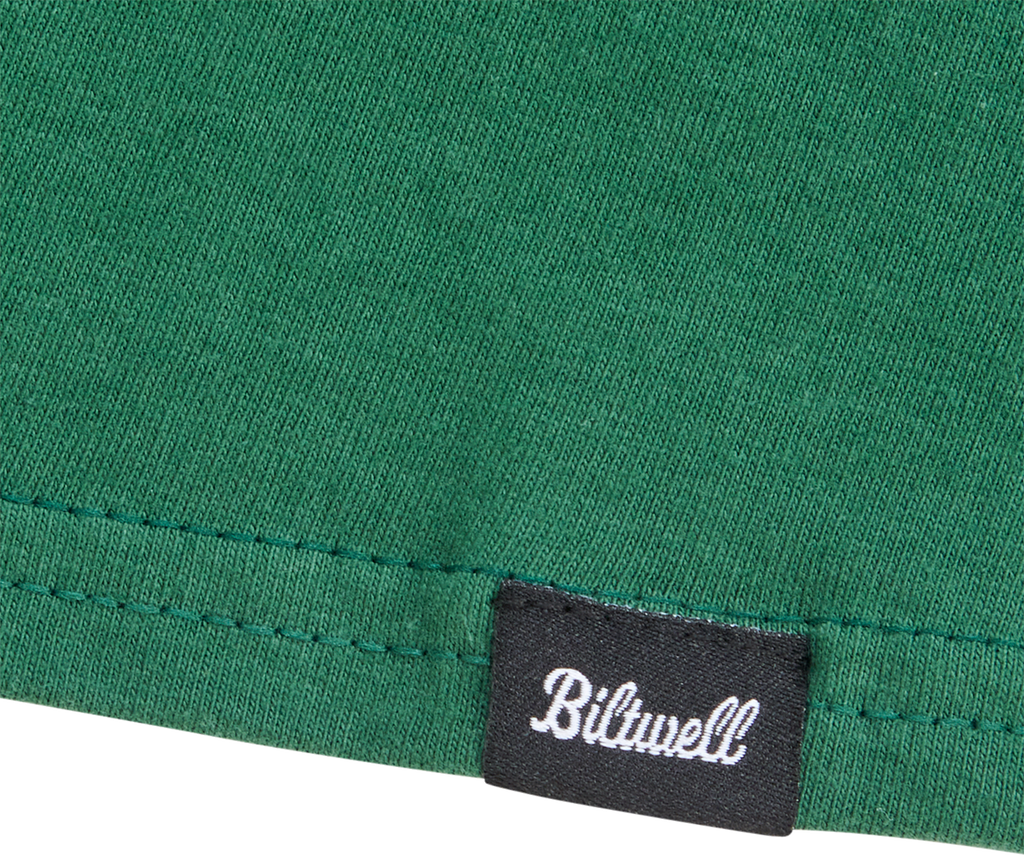 BILTWELL Good Times T-Shirt - Olive - 2XL 8101-075-006