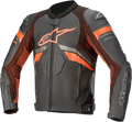 ALPINESTARS GP Plus R v3 Rideknit® Leather Jacket - Black/Red Fluo - US 42 / EU 52 3100321-1030-52