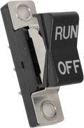 DRAG SPECIALTIES Rocker Switch - Run/Off - Black 26-0189-HC3