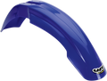 UFO Front Fender Reflex Blue YZ125/250 2000-2005 YA03822089