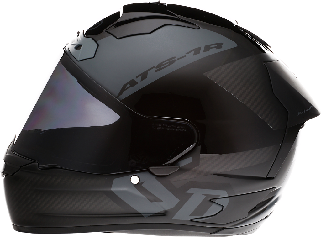6D ATS-1R Helmet - Wyman - Black/Gray - Medium 30-0706