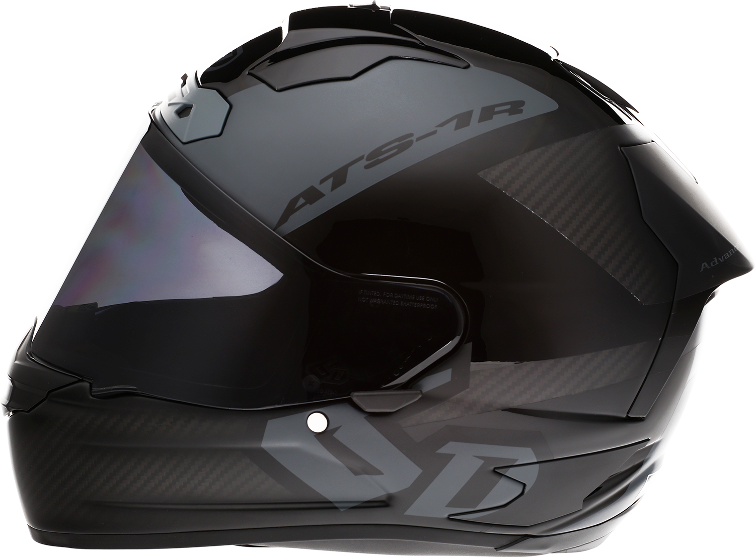 6D ATS-1R Helmet - Wyman - Black/Gray - XL 30-0708