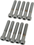 DRAG SPECIALTIES Bolts - Socket-Head - Knurled - 1/4-20 x 1-1/2" MPB183
