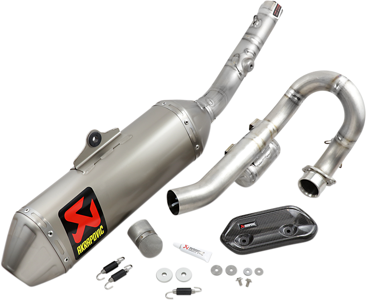 AKRAPOVIC Evolution Exhaust - Titanium KX450F 2019-2023	 S-K4MET8-BNTA 1820-1884