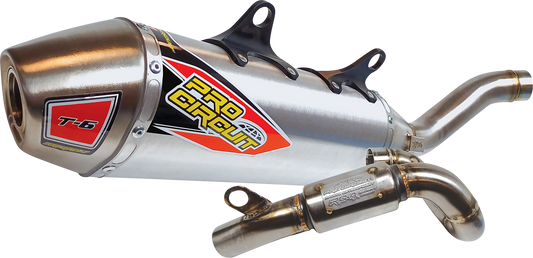 PRO CIRCUIT T-6 Exhaust System - Stainless Steel 0152225G
