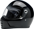 BILTWELL Lane Splitter Helmet - Gloss Black - Large 1004-101-104