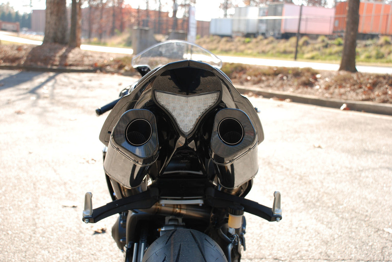 Graves Motorsports LINK Yamaha R1 Carbon Cat Eliminator Slipon 2007-2008