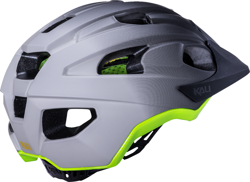 KALI Pace Helmet - Fade - Black/Gray/Fluorescent Yellow - L/XL 221722117