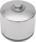 DRAG SPECIALTIES Magnetic Ring Oil Filter with Nut - Chrome - 2-1/4" NOT FOR VROD N/A 14-0004HPK-BX29