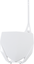 ACERBIS Front Number Plate - White 2726660002
