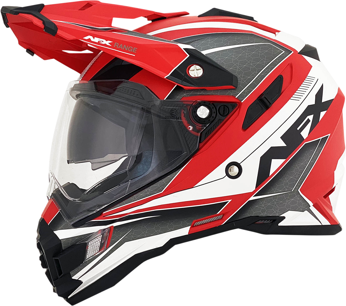 AFX FX-41 Helmet - Range - Matte Red - 2XL 0140-0070