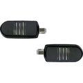 DRAG SPECIALTIES Sweeper Foot Pegs - Black - FX 1620-2480