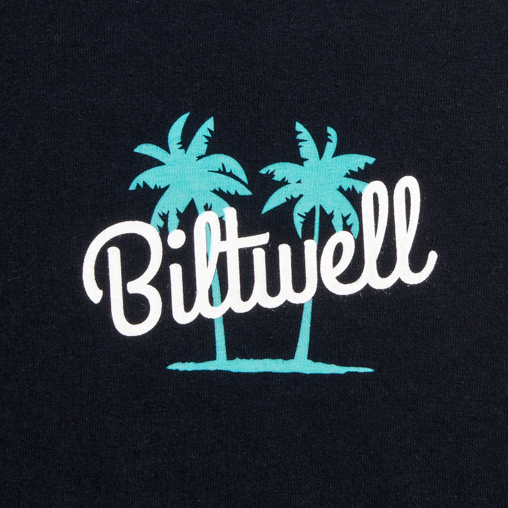 BILTWELL Palms Long-Sleeve T-Shirt - Black - XL 8104-081-005