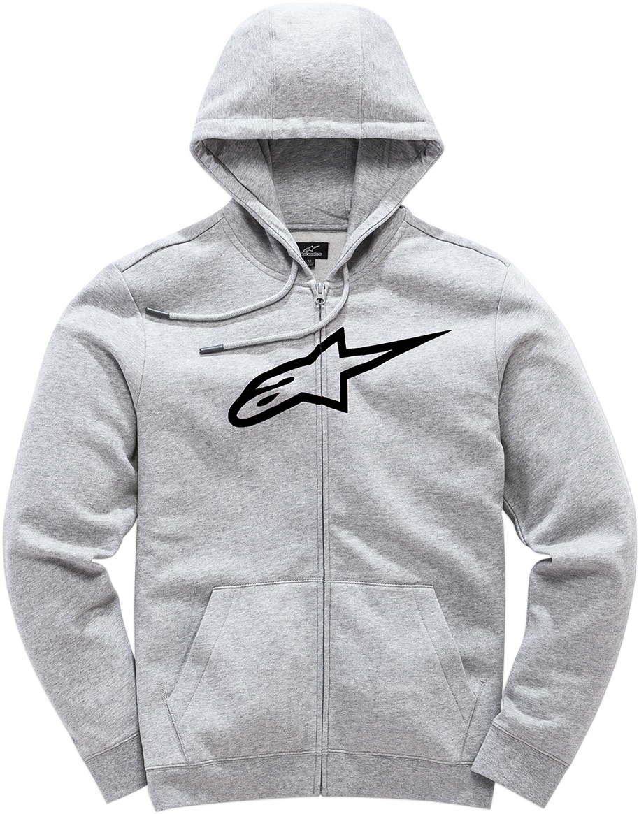 ALPINESTARS Women's Ageless Hoodie - Heather Gray/Black - Small 1W38531001126S