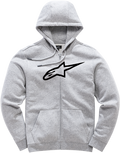 ALPINESTARS Women's Ageless Hoodie - Heather Gray/Black - Medium 1W38531001126M