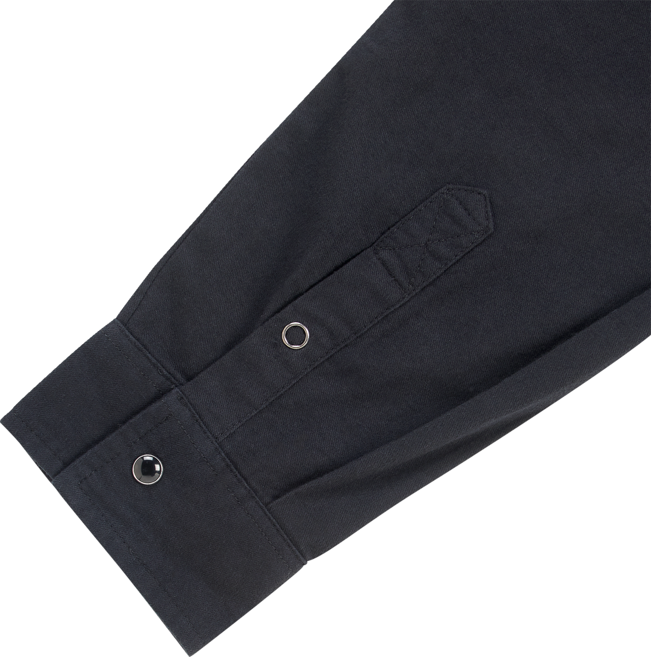 BILTWELL Blackout Lightweight Flannel - 2XL 8145-068-006