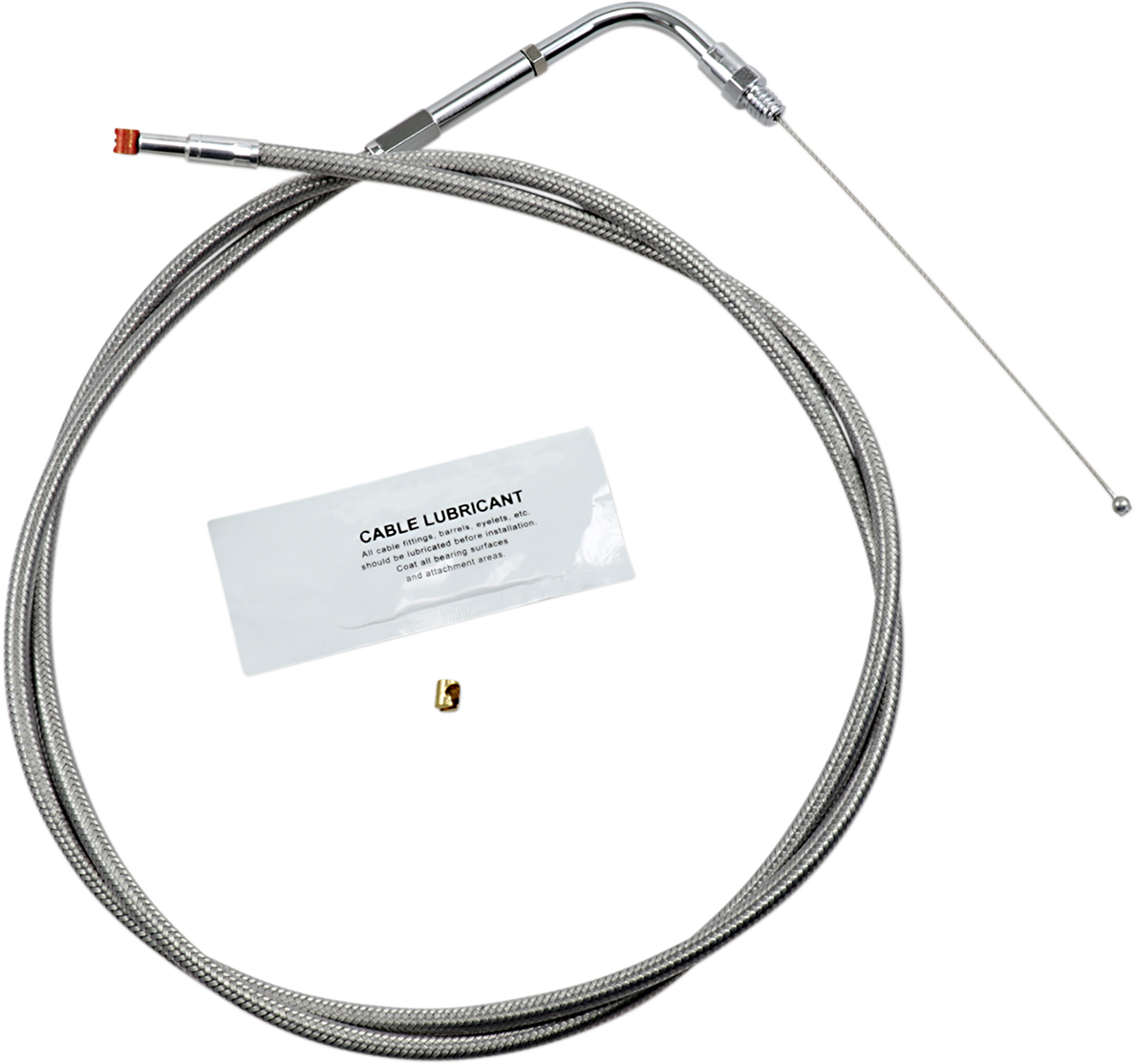 BARNETT Throttle Cable - +8" - Stainless Steel 102-30-30008-8