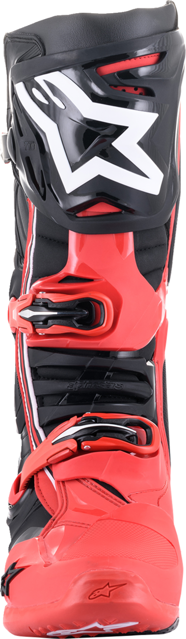 ALPINESTARS Tech 10 Acumen Boots - Black/Red - US 9 2010020-312-9