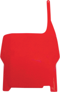 UFO Front Number Plate - Red HO03633-070