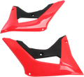 UFO Radiator Covers - Black/Red HO04682-999