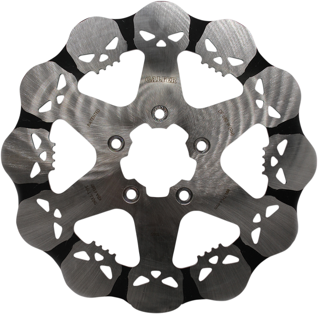 GALFER Skull Rear Rotor - Solid Mount DF680RH