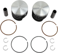 WISECO Piston Kit - Ski Doo GASKETS NOT INCLUDED High-Performance SK1210