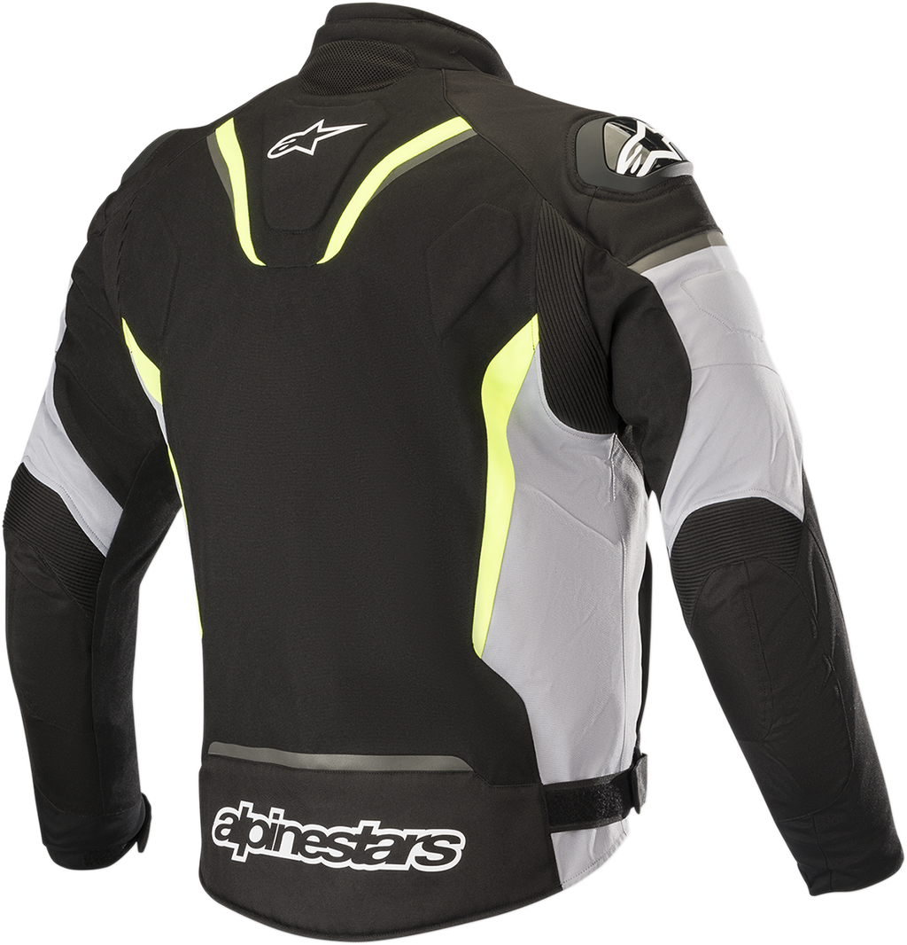 ALPINESTARS T-GP R v2 Jacket - Black/Gray/Yellow- XL 3205619-175-XL